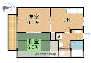 グリーンパーク【2階】の間取り