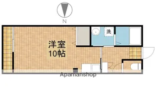 ロイヤルビレッジ【106号室】の間取り