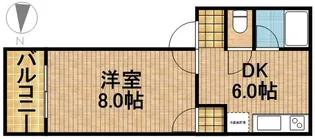 ヤングサミット【2階】の間取り