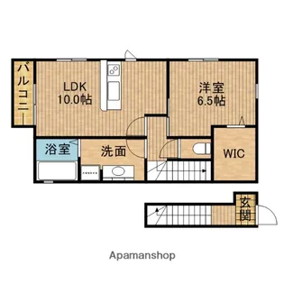 エスペランサⅡ【2階】の間取り