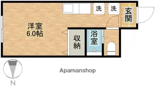サンコーポネガタ【205号室】の間取り