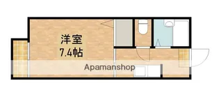 プリムローズA【2階】の間取り