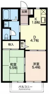 コーポベルトリー【2階】の間取り