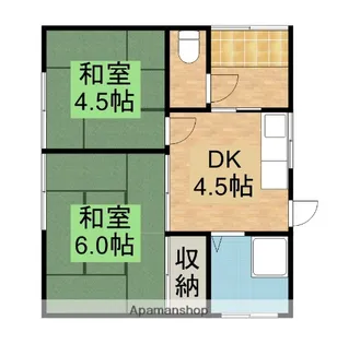 静岡県浜松市中央区入野町【一戸建】の間取り