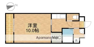 ハイツきらり【1階】の間取り