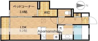 WIT下石田【1階】の間取り