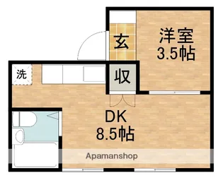 A−LIFE葵東【4階】の間取り