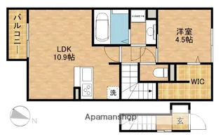 SERENO【2階】の間取り