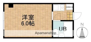 カーサ布橋【2C号室】の間取り