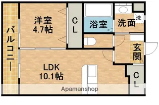 FELSEN【1階】の間取り