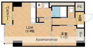 CONFORTO紺屋町【3階】の間取り
