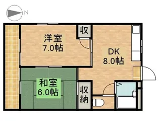 アパーション智秀【4階】の間取り