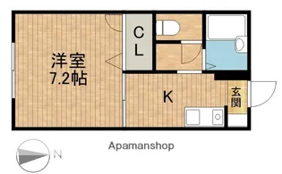 プレミール富塚【101号室】の間取り
