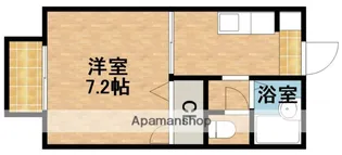 ロンモンターニュ2【204号室】の間取り