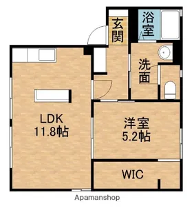 M.TOWNソレイユC【1階】の間取り
