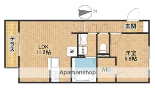 カーサ・ディ・ピーノ【1階】の間取り