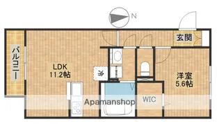 カーサ・ディ・ピーノ【3階】の間取り