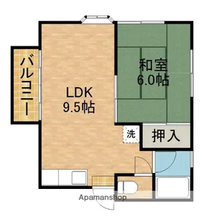 サンテラスⅡ【2階】の間取り