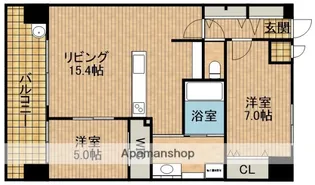 アルファステイツ浜松駅西【2階】の間取り