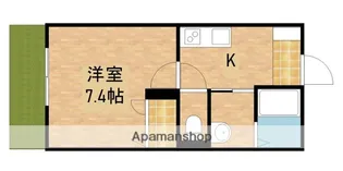 SHAMAISON圭【1階】の間取り