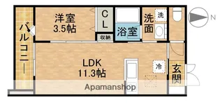 WIN’S Ⅴ【1階】の間取り