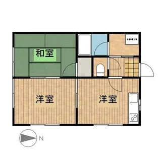 オレンジハウスA【1階】の間取り