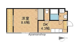 アルメリア【2階】の間取り