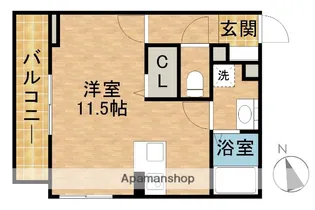 プランドールT・八幡【2階】の間取り