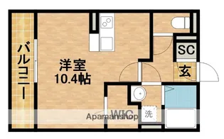 D−HILLS相生【302号室】の間取り