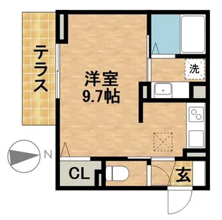 D−HILLS佐藤【1階】の間取り
