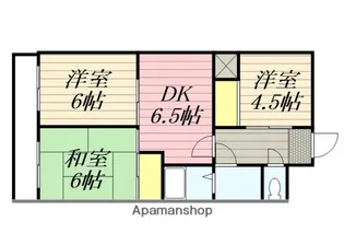 リアライズ浜松【8階】の間取り