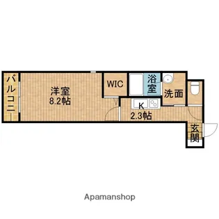 スアビス【2階】の間取り