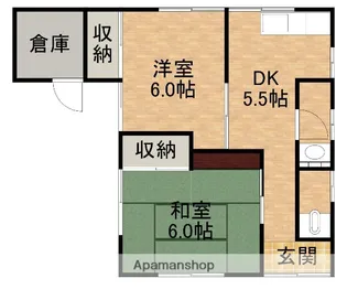 静岡県浜松市浜名区沼【一戸建】の間取り