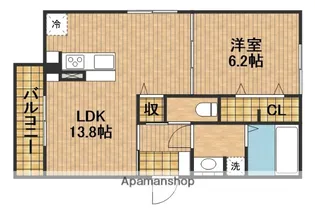 MAISON DE LUMIERE【2階】の間取り