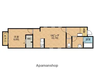 AIRIM【1階】の間取り