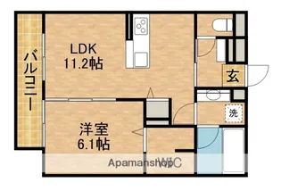 ADVANCE【1階】の間取り