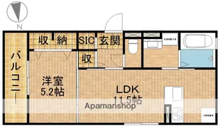 D−HILLS名塚町【2階】の間取り
