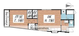 ネオハイム【3階】の間取り