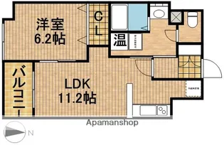 LAURELCOURT常盤(ローレルコート常盤)【7階】の間取り
