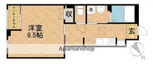 フォンテーヌ【1階】の間取り