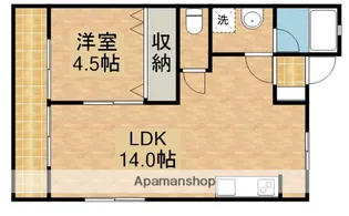 コンフォート一色【2階】の間取り