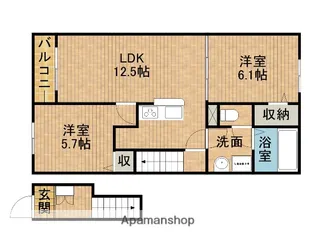 COMFORT【2階】の間取り