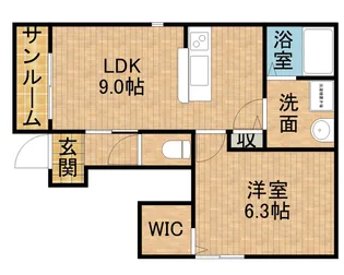 LOTUS新居【1階】の間取り