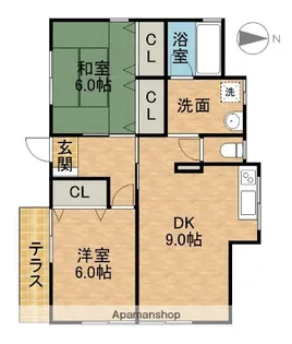 静岡県浜松市中央区早出町【一戸建】の間取り