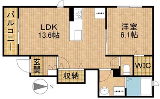 OHANA【1階】の間取り