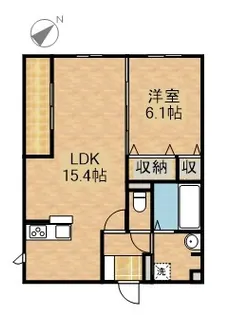 D−HILLS龍禅寺【2階】の間取り