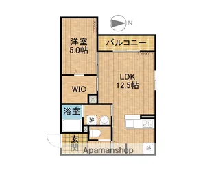 静岡県掛川市上西郷【アパート】の間取り