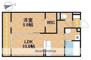 シリウス【3階】の間取り