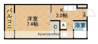 ヴォートル和合【1階】の間取り