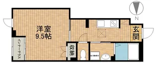 プラムガーデン【1階】の間取り